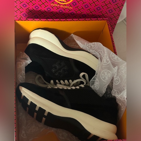 Tory Burch women’s Kick Trainer Sneakers Size 7.5 - Picture 10 of 12